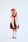 MCPRIMM PARTY SKIRT PACES MILL PLAID