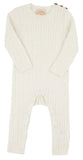 PEARSON PLAYSUIT ( CABLE KNIT ) PALMETTO PEARL