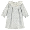 WILLOW FLORAL SMOCK DRESS - BLUE