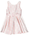 PINK POLKA - DOT SATIN DRESS