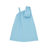 MAEBELLE'S  BOW DRESS BROOKLINE BLUE