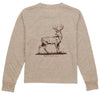 BOYS PORTLAND POCKET TEE LONG SLEEVE WHITETAIL - SAND