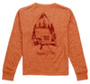 BOYS PORTLAND POCKET TEE LONG SLEEVE ARROWHEAD ADVENTURE - SANDSTONE