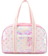 CONFETTI HEARTS CANVAS MEDIUM DUFFLE BAG