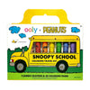 SNOOPY SCHOOL COLORING TRAVEL KIT