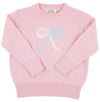 ISABELLE'S INTARSIA SWEATER - PALM BEACH PINK