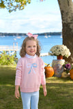 ISABELLE'S INTARSIA SWEATER - PALM BEACH PINK