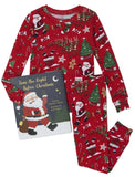 TWAS THE NIGHT BEFORE CHRISTMAS PAJAMA SET AND BOOK