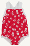 SISI SUNSUIT FAIRFAX FLOWERS WITH WORTH AVENUE WHITE