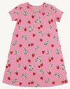 POLLY PLAY DRESS BOW AND BERRY ( HAMPTONS HOT PINK )