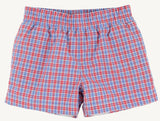 SHEFFIELD SHORTS LAWN PARTY PLAID WITH WORTH AVENUE WHITE STORK