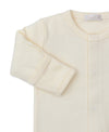 PREMIER BABY DUCKLING YELLOW STRIPE HAND EMBROIDERED FOOTIE