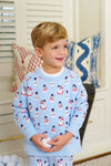 SMITTY SWEATSHIRT - FROSTY FRIENDS WITH BEALE STREET BLUE