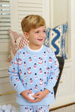 SMITTY SWEATSHIRT - FROSTY FRIENDS WITH BEALE STREET BLUE