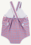 SKIPPER SUNSUIT LAWN PARTY PLAID