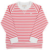 CASSIDY COMFY CREWNECK - RICHMOND RED STRIPE