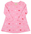 LONG SLEEVE POLLY PLAY DRESS - BITTY BOWS