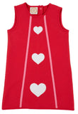 ANNIE APRON DRESS - RICHMOND RED