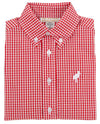 DEAN'S LIST DRESS SHIRT - RICHMOND RED MINI GINGHAM