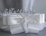 VEIL WITH CRYSTAL FLOWERS