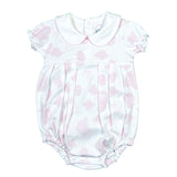 PALE PINK PLEATED DOG BUBBLE