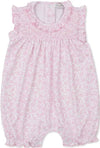 SOFT PRIMA COTTON SMOCKED PLAYSUIT