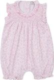 SOFT PRIMA COTTON SMOCKED PLAYSUIT