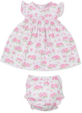 HEAVENLY HYDRANGEAS PINK DRESS SET