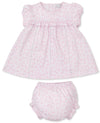 SUMMER GARDENS PINK DRESS SET