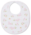 BABY BUNNY PATCH PINK BIB