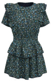 COLLIER DRESS - TWILIGHT FLORAL