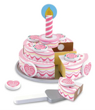 TRIPLE-LAYER PARTY CAKE - WOODEN PLAY FOOD