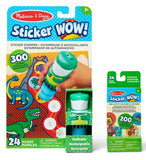 STICKER WOW DINOSAUR BUNDLE - ACTIVITY PAD AND STICKER STAMPER