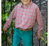 PERFORMANCE BUTTON DOWN SHIRT - JOLLY PLAID
