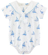 SAILING BOATS BUBBLE WITH SAILOR COLLAR