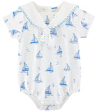 SAILING BOATS BUBBLE WITH SAILOR COLLAR