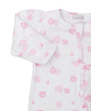 BAA BAA BABY SHEEP PINK ZIP FOOTIE
