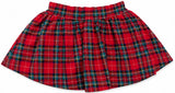 SOFIE RED PLAID SKIRT