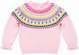 CINDY MULTICOLOR RUFFLE COLLAR SWEATER