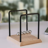NEWTON CRADLE BEACH TIMBER 14CM