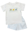 LULU BEBE DINOSAURS TOM SHORT SET