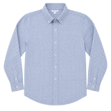 PIERFRONT BUTTONDOWN - SPRINGWATER BLUE CHECK