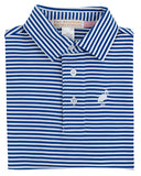PRIM AND PROPER POLO - ROCKEFELLER ROYAL STRIPE