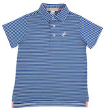 PRIM AND PROPER POLO - ROCKEFELLER ROYAL STRIPE