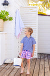 PRIM AND PROPER POLO - ROCKEFELLER ROYAL STRIPE