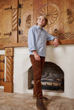 RIDGE CORDUROY PANTS - HEARTH BROWN
