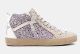 RILEY TODDLER LILAC GLITTER SNEAKER