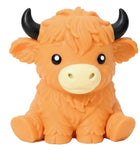 PUDGIEZ HIGHLAND COW - PEACH