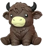 PUDGIEZ HIGHLAND COW - DARK BROWN