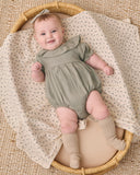 COLLARED ROMPER - LAUREL